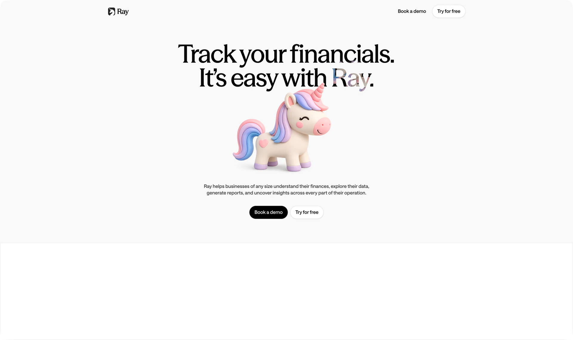 Screenshot of another project