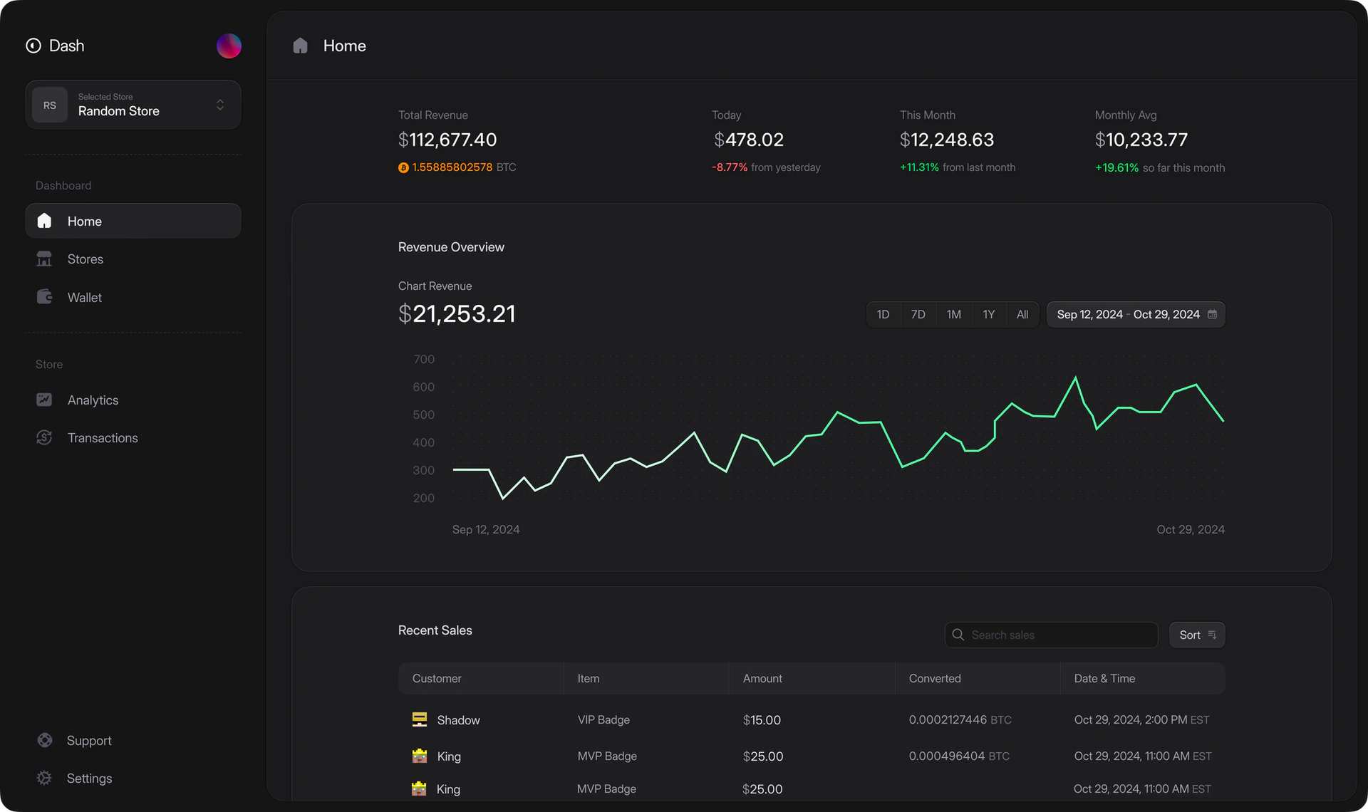 dashboard