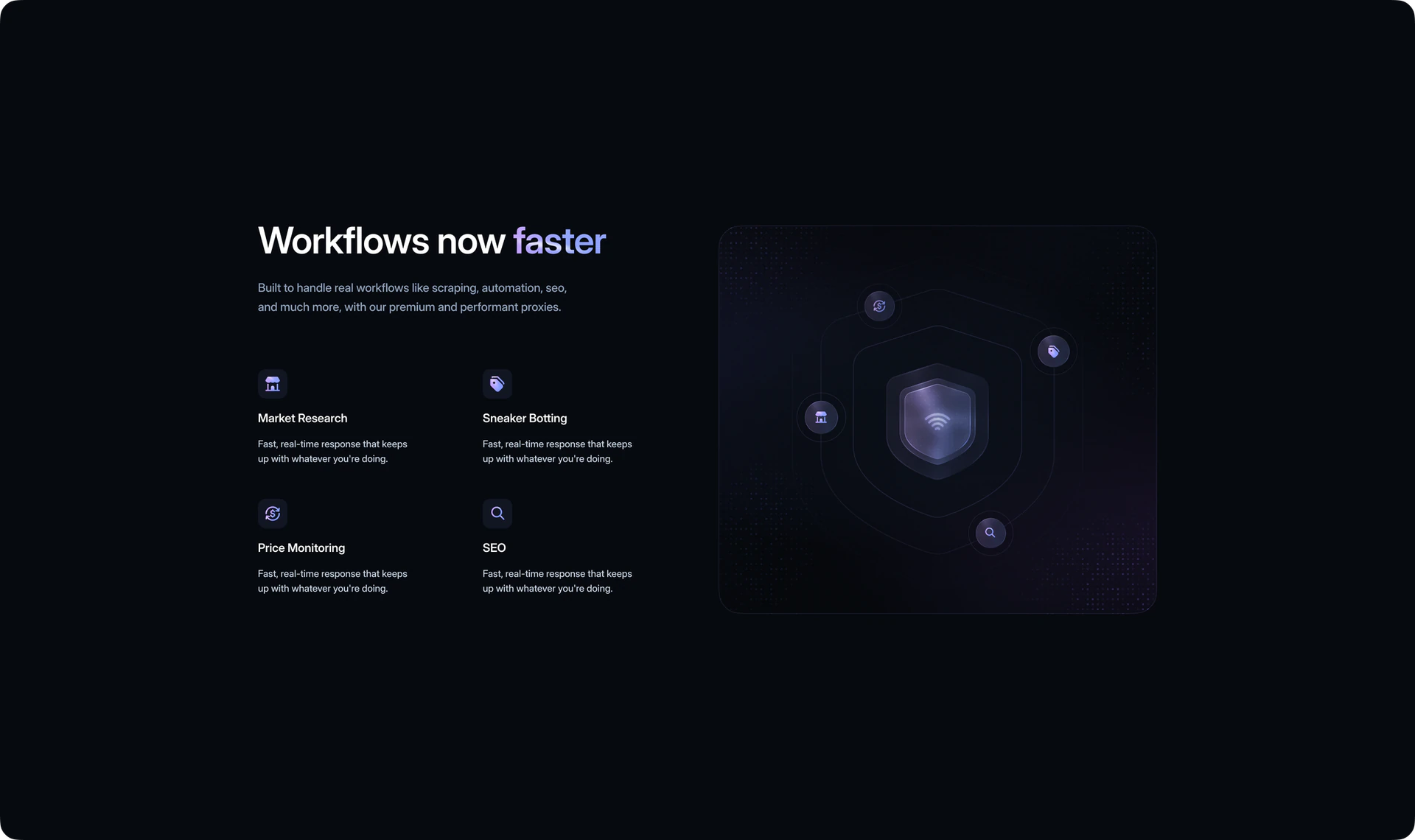 workflows now faster
